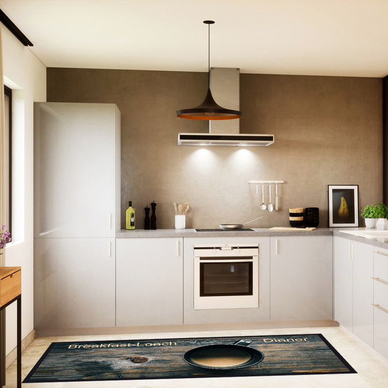 Tapis de cuisine breakfast
