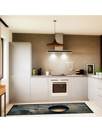 Tapis de cuisine breakfast
