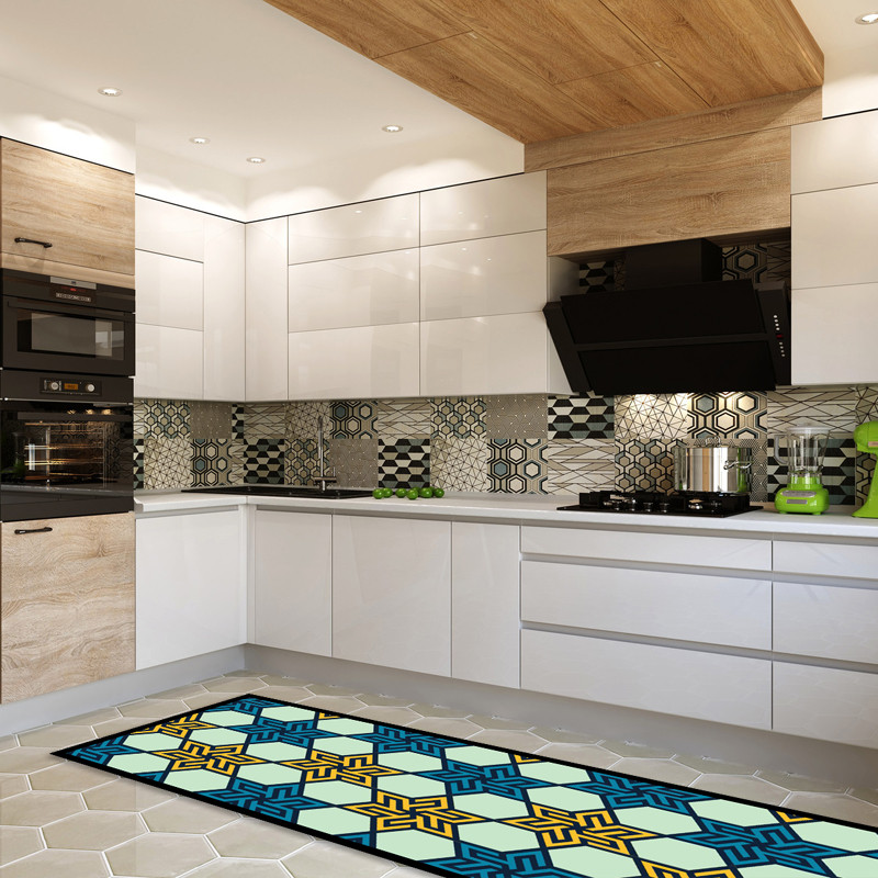 Tapis de Cuisine carreaux Spanish