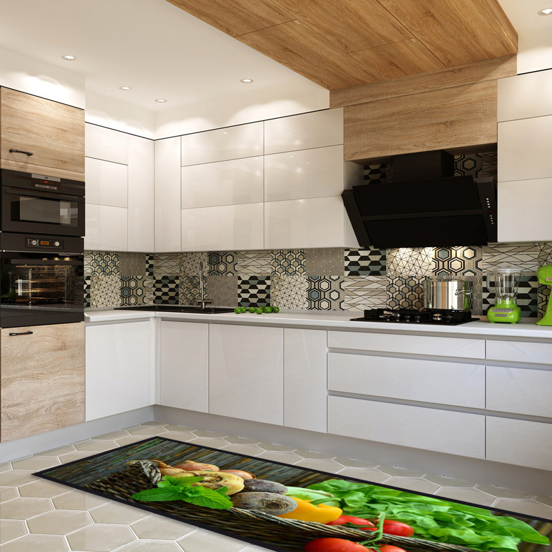 Tapis de cuisine Légumes Verts