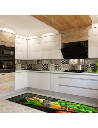 Tapis de cuisine Légumes Verts