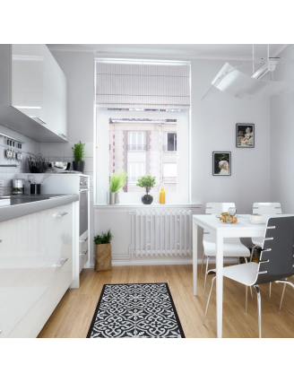 Tapis de cuisine Marrakech Black