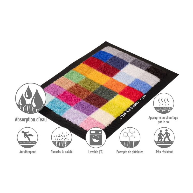 Tapis de cuisine Marrakech Black