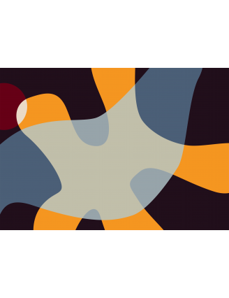 Paillasson Les Courbes jaunes