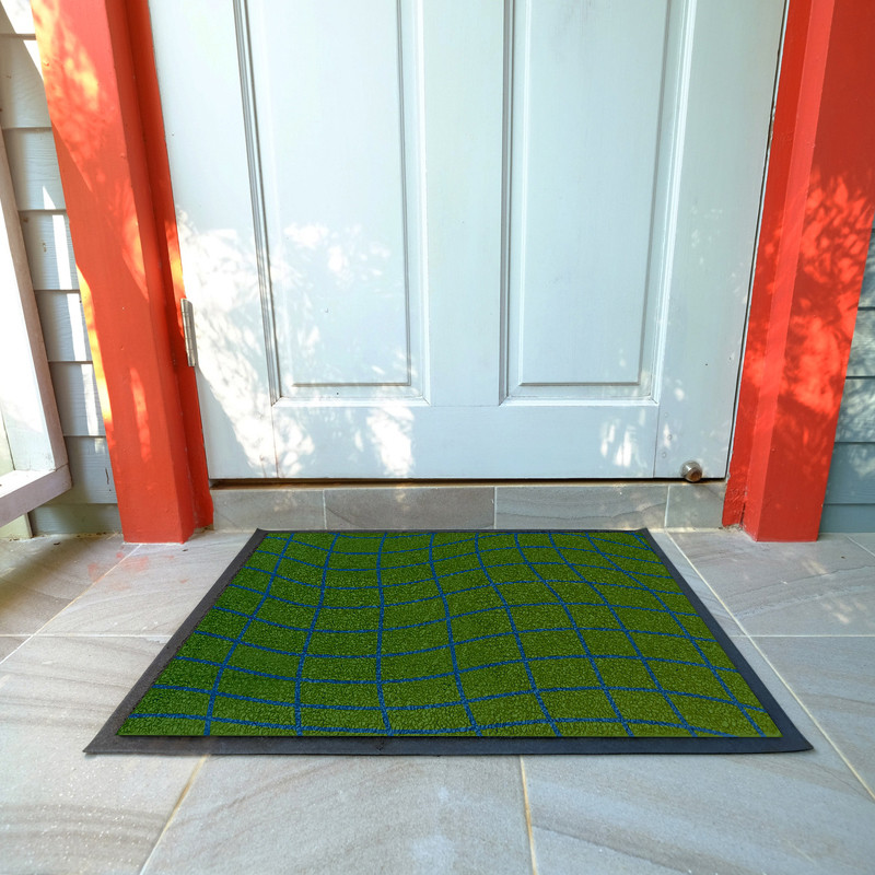 Paillasson Effet Quadrillage