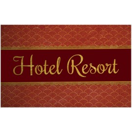 paillasson hôtel ressort