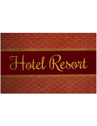 paillasson hôtel ressort