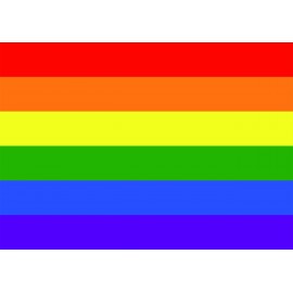 paillasson arc en ciel, gay friendly.