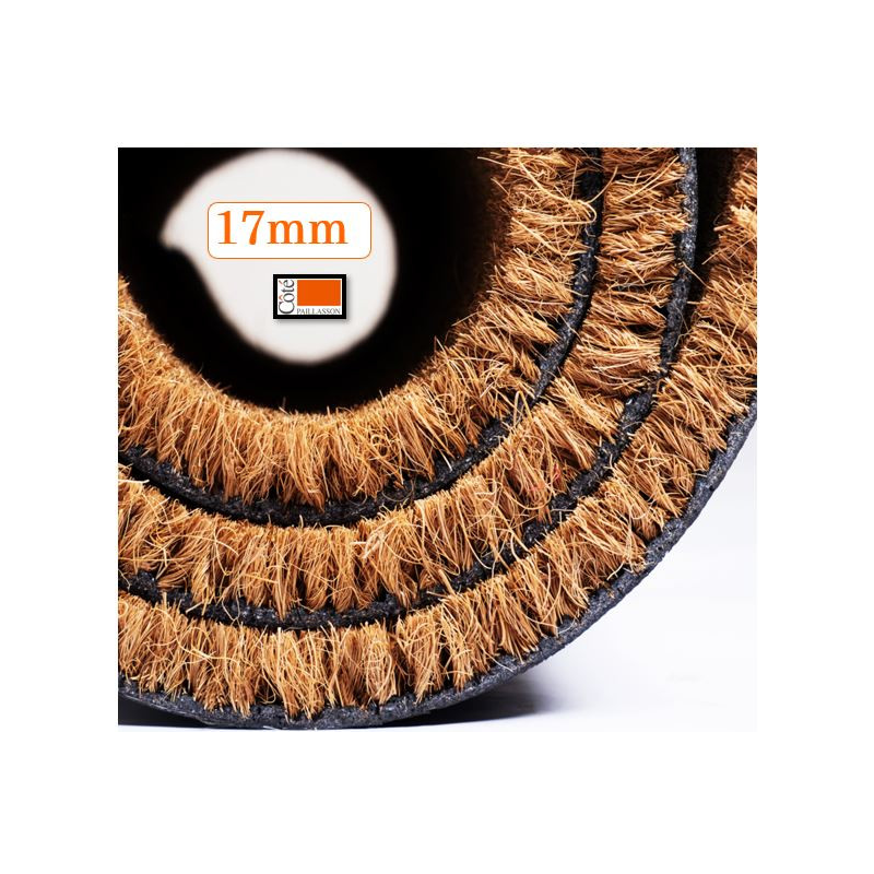 tapis coco à la découpe sur mesure, épaisseur 17 mm. tapis coco à la découpe sur mesure, épaisseur 17 mm.