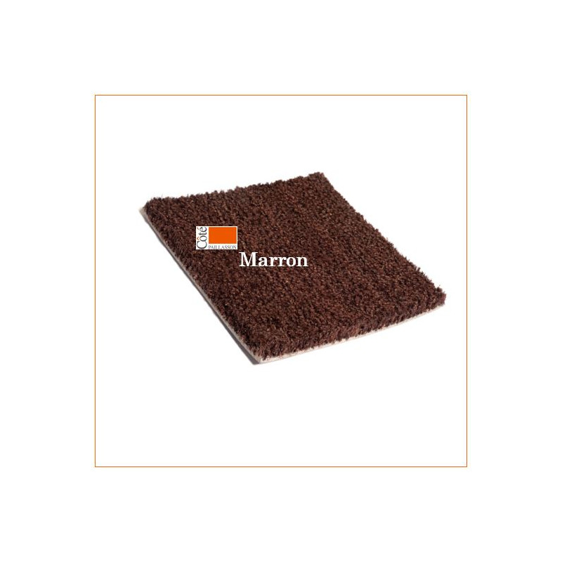 brosse coco paillasson de couleur, paillasson teinté, paillasson made in France