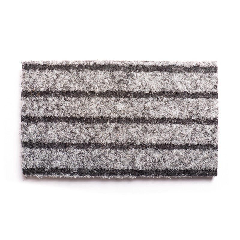 Tapis d'entrée sur mesure Gris H22mm...