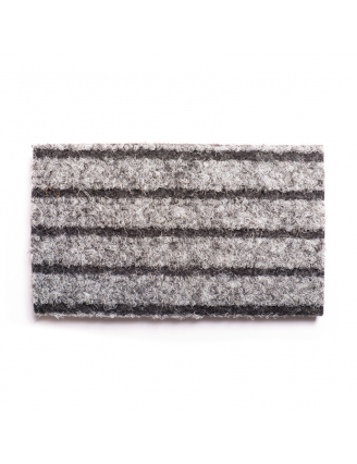 Tapis d'entrée sur mesure Gris H22mm (Alternative tapis Alu)