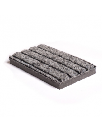 tapis d'entrée haut de gamme gris