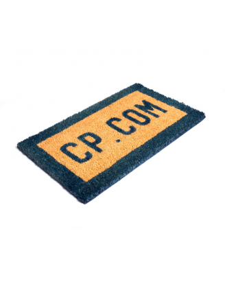 Tapis Brosse Coco Lettres et Bord Couleur H23 mm (pulvérisation)