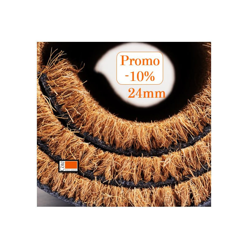 Tapis Brosse Coco Extra Sur Mesure H24 Mm - Tapis coco sur mesure