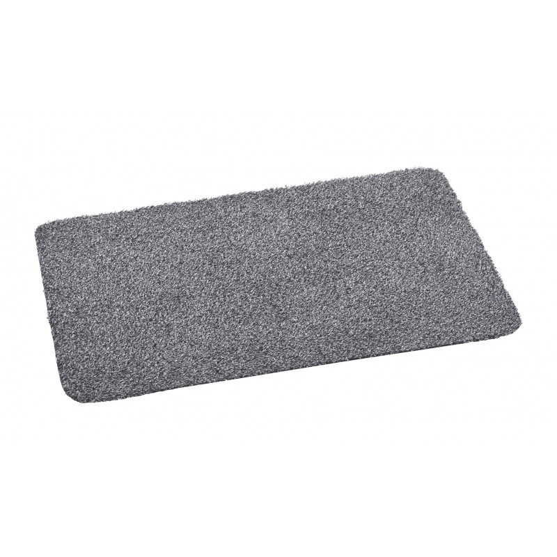 Paillasson Coton Premium Chiné GRIS 50 X 75 Cm