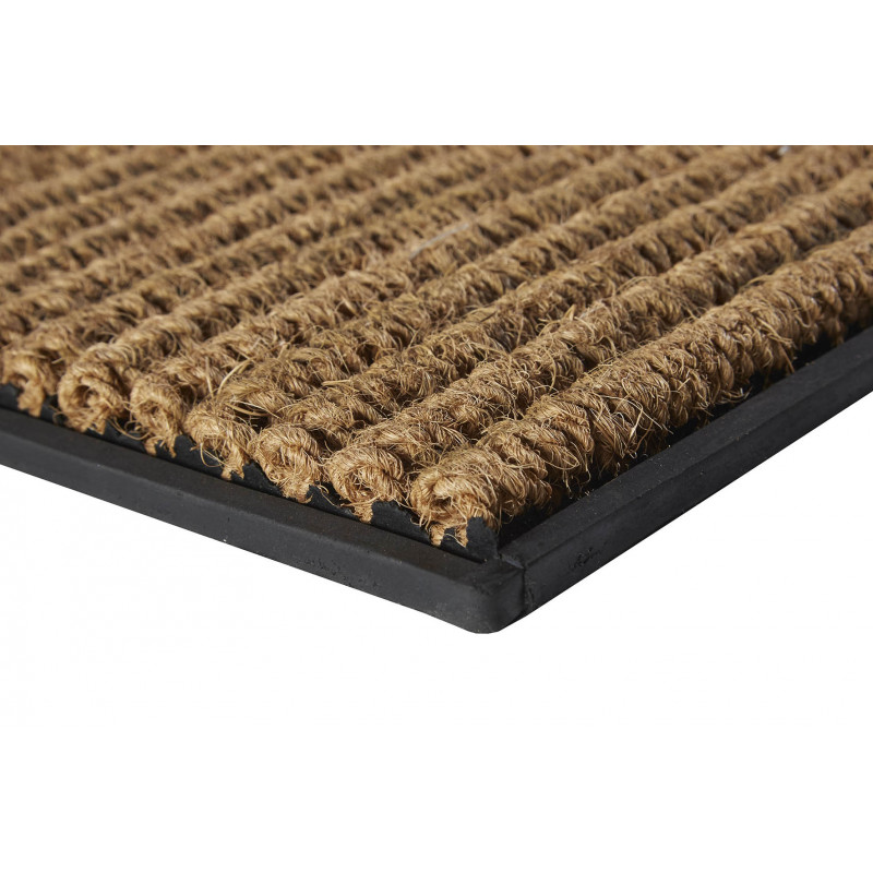 Jvl 45 x 75 cm naturel coco fait à la main intérieur/extérieur noué corde porte tapis de sol 