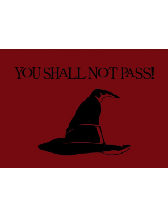 Paillasson Vous ne passerez pas !