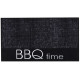 tapis pour protéger des projections de braise. Le temps du BBQ.
