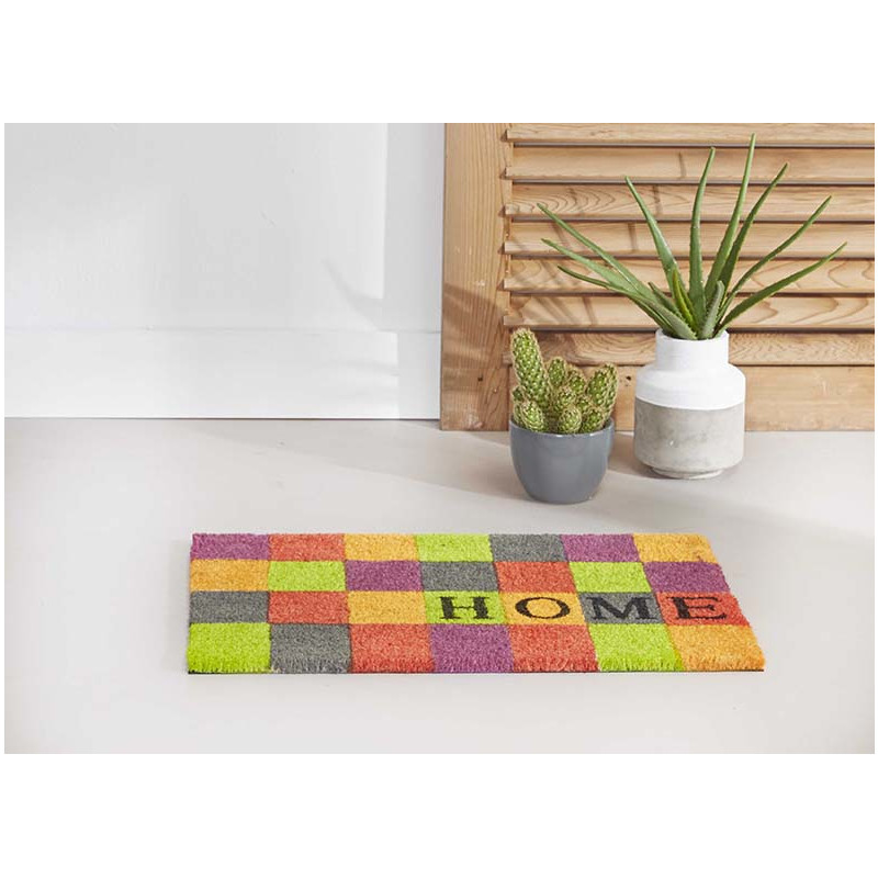 Paillasson Coco en Couleur "Home"