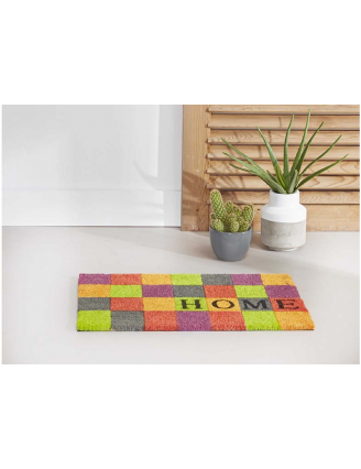 Paillasson Coco en Couleur "Home"