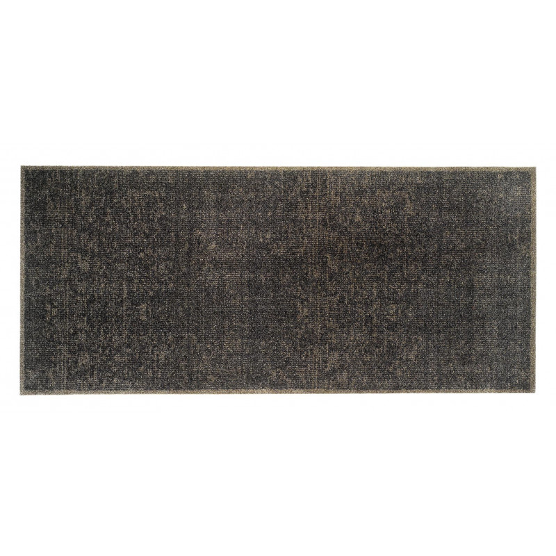 tapis d'entrée couleur taupe, avec des reflets