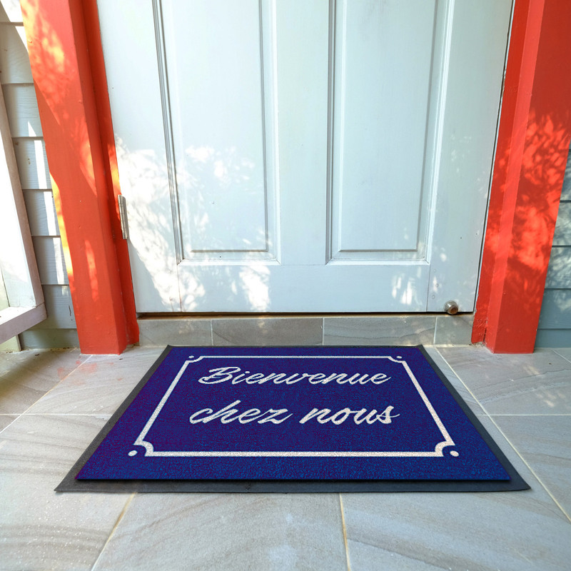 Plaques de Rue Bleues.