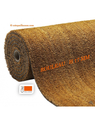 rouleau paillasson coco 17mm en 1 mètre de large