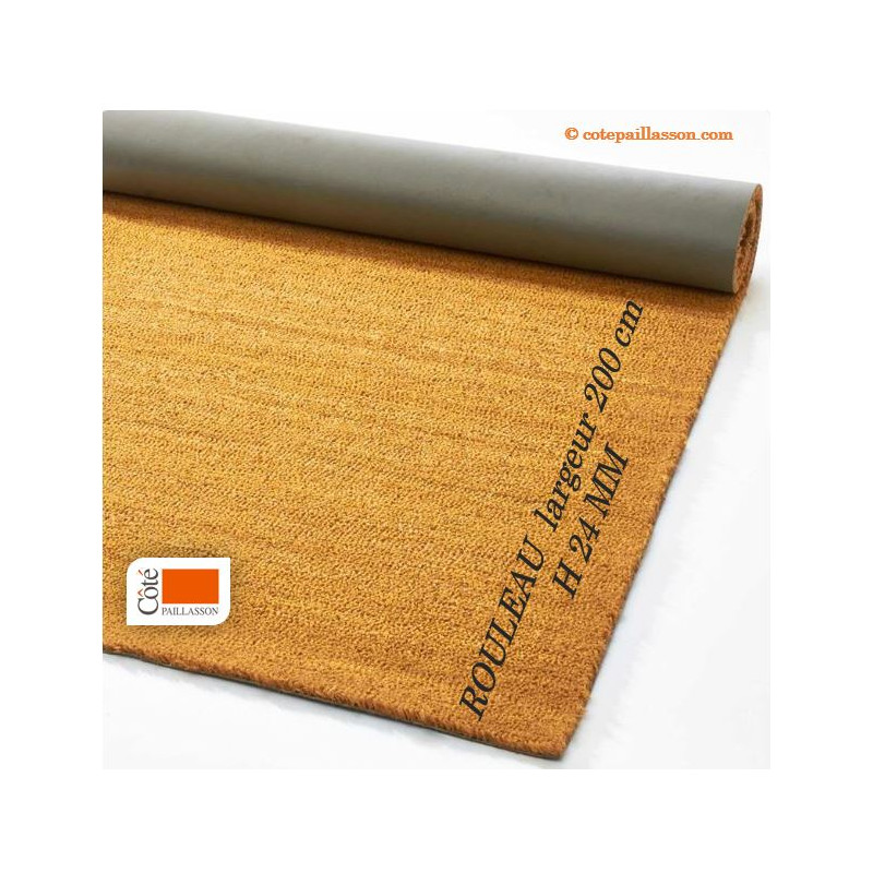 rouleau de fibres coco, grande largeur, epaisseur H24 rouleau de fibres coco, grande largeur, epaisseur H24