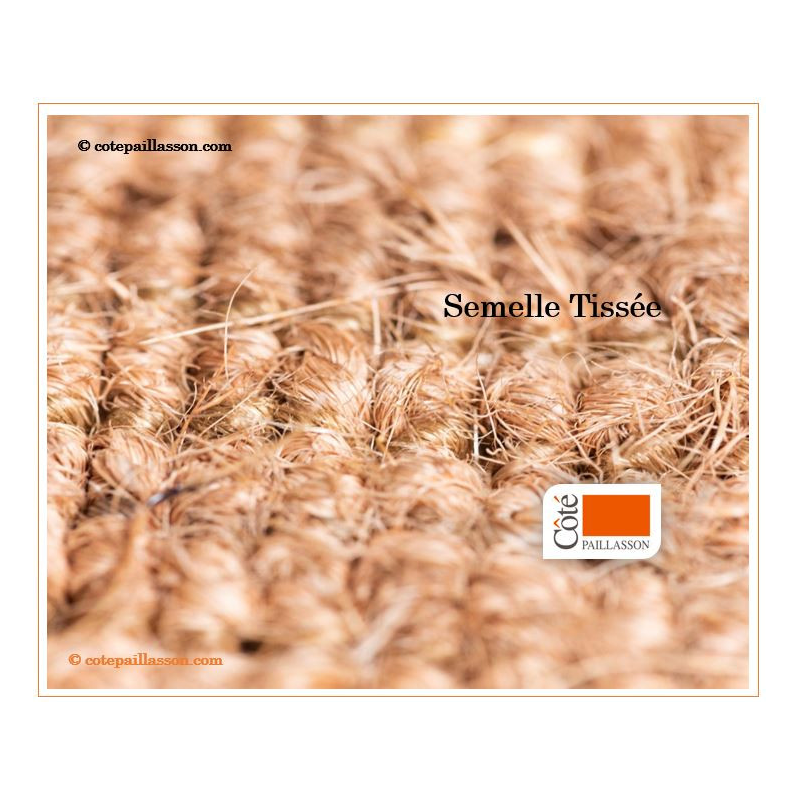 Tapis brosse Coco sur mesure EXTRA Tissé H24/25 mm - Tapis coco sur ...