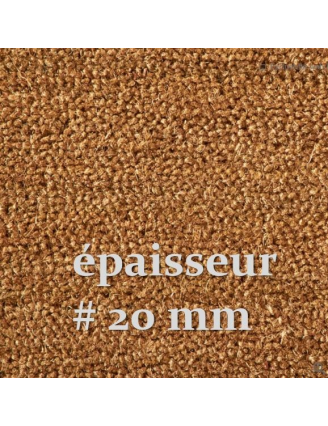coco de 20mm  d'epaisseur