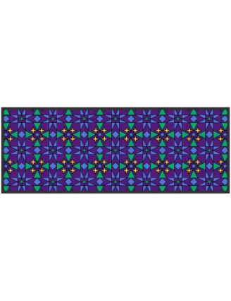 Tapis-carreaux-bleu-Majorelle