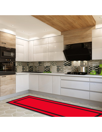 Tapis de cuisine Rouge