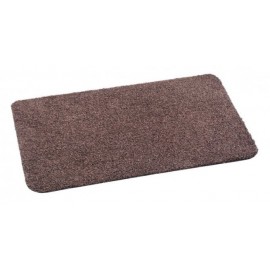 paillasson coton absorbant premium de couleur marron