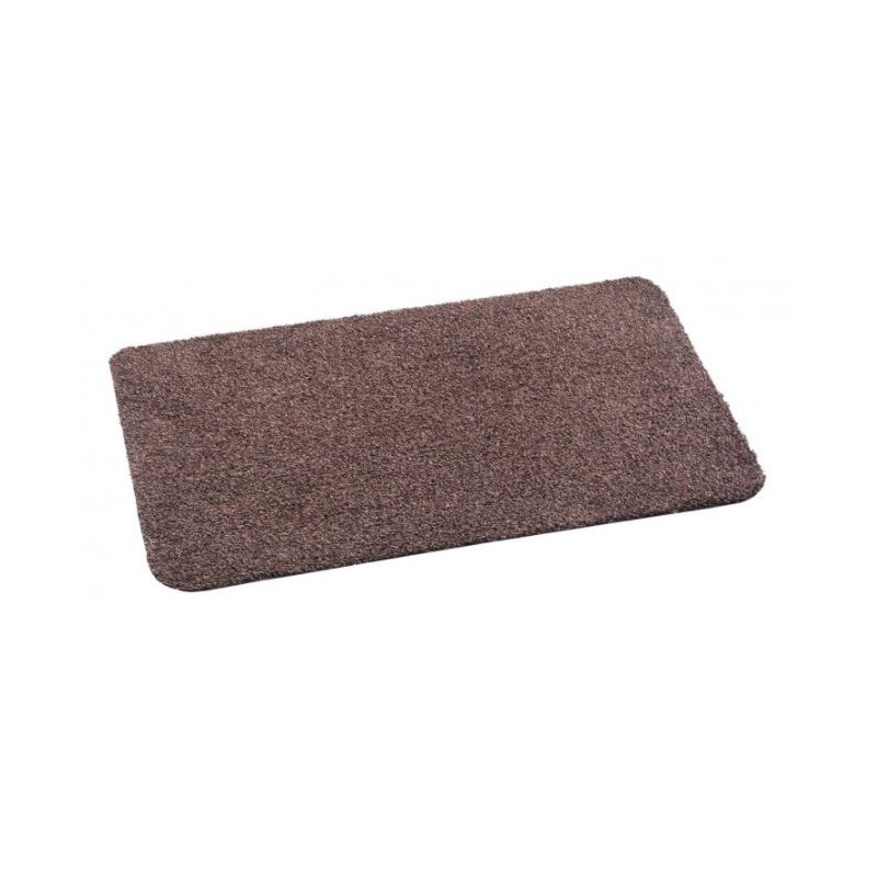 paillasson coton absorbant premium de couleur marron