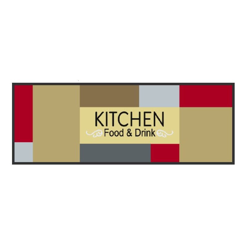Tapis de cuisine coloré, tapis de cuisine en couleur Tapis de cuisine coloré, tapis de cuisine en couleur