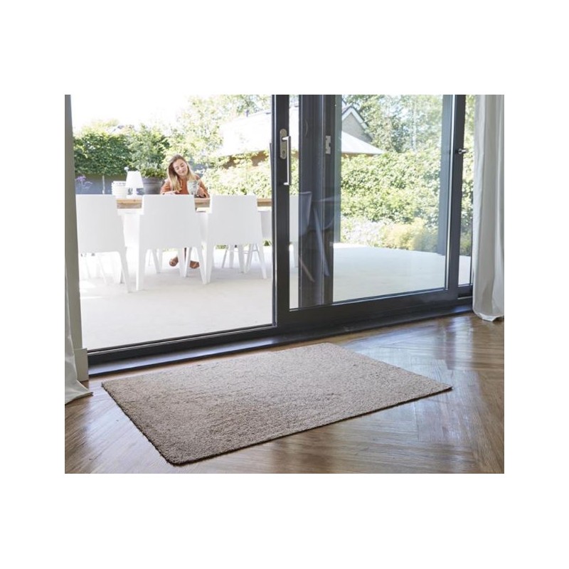 Paillasson coton Premium Chiné Beige Clair 80 x...