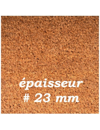 PAILLASSON COCO QUALITE SUPERIEURE 23 mm