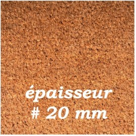 PAILLASSON COCO QUALITE SUPERIEURE 20 mm