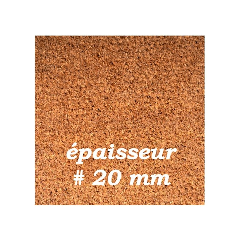 PAILLASSON COCO QUALITE SUPERIEURE 20 mm PAILLASSON COCO QUALITE SUPERIEURE 20 mm