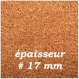 PAILLASSON COCO QUALITE SUPERIEURE 17 mm