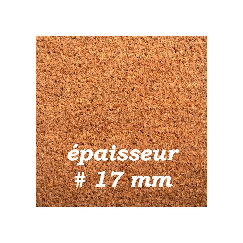 PAILLASSON COCO QUALITE SUPERIEURE 17 mm