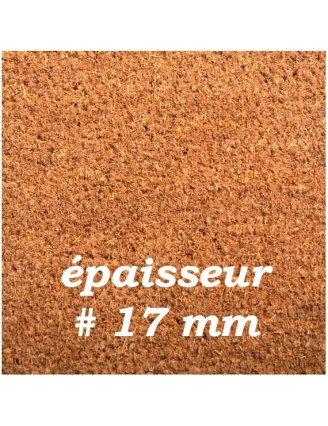 PAILLASSON COCO QUALITE SUPERIEURE 17 mm