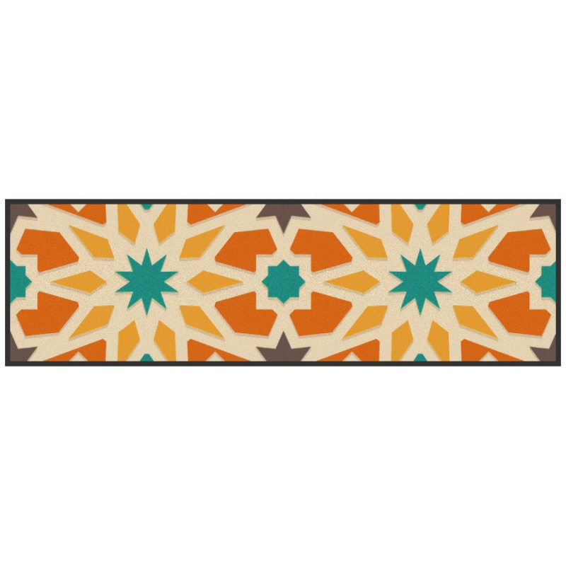 tapis de cuisine arabesque