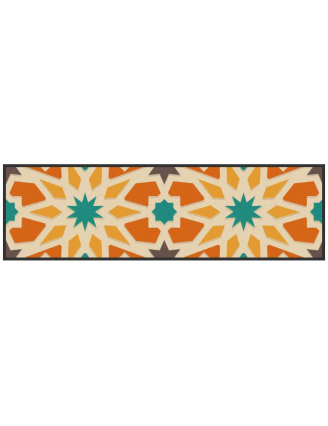 tapis de cuisine arabesque