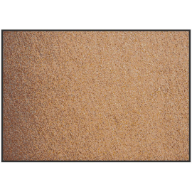 tapis d'entrée, façon sable.