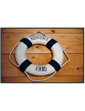 paillasson bouée, paillasson vacances