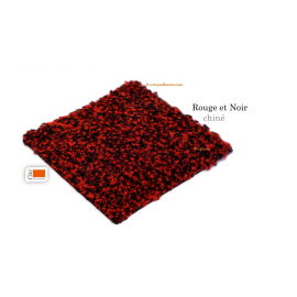 tapis d'entrée, couleur Rouge Chiné