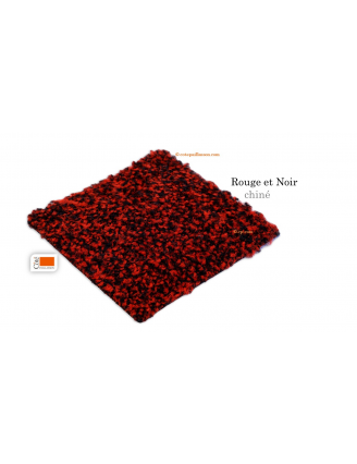tapis d'entrée, couleur Rouge Chiné