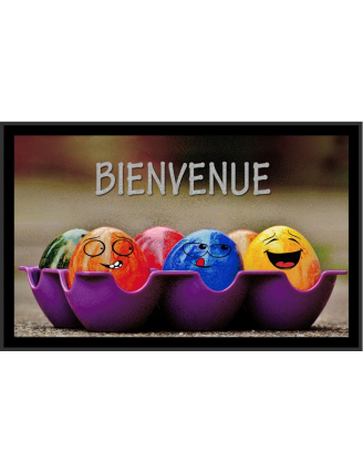 paillasson rigolo, paillasson oeuf